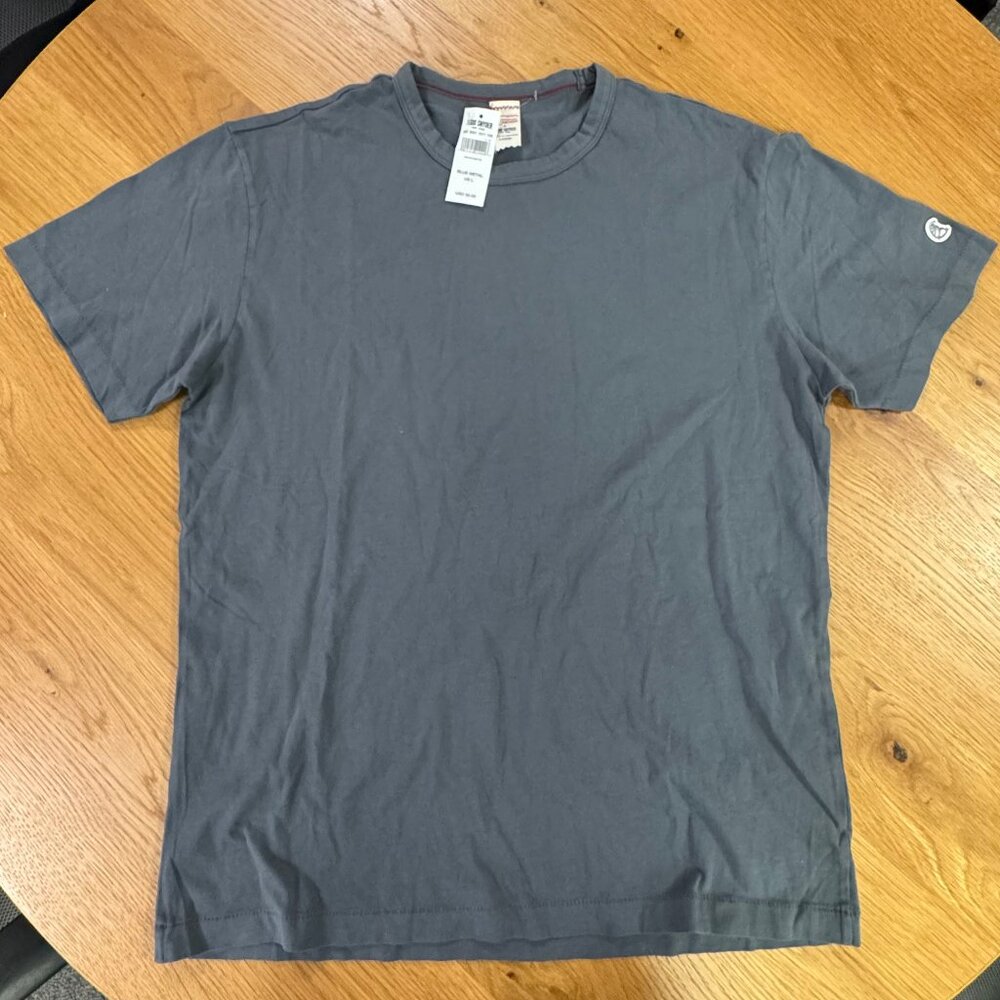 Todd Snyder x Champion Jersey Tee -- Blue Metal Size Mens L